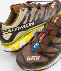 Salomon XT-4 Shoes - Delicioso / Toffee / Empire Yellow thumbnail