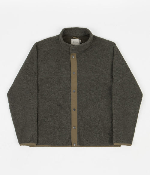 Satta Button Up Fleece - Deep Teal