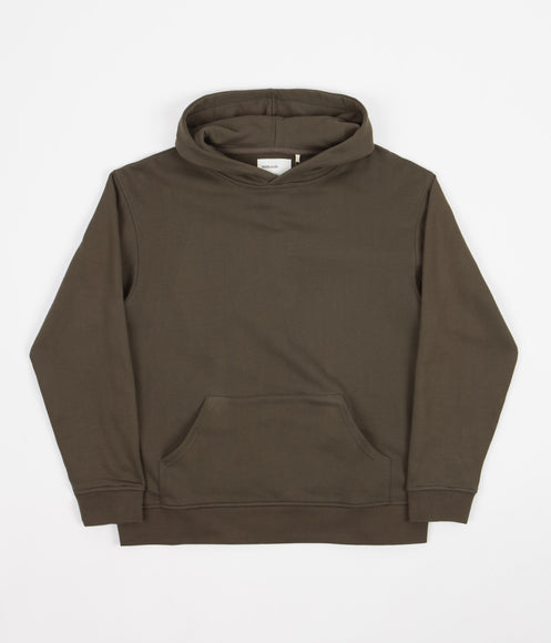 Satta Organic Hoodie - Dark Olive