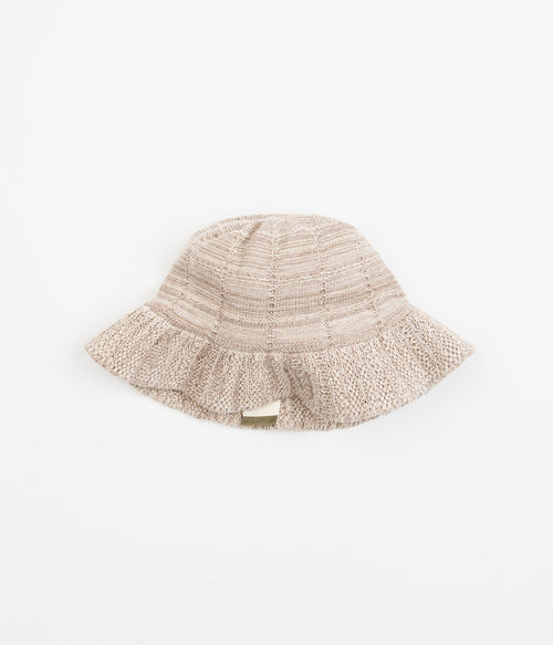 Satta Touching Bass Hat - Ecru / Taupe