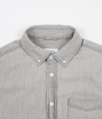 Saturdays NYC Crosby Denim Long Sleeve Shirt - Washed Black thumbnail