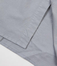 Saturdays NYC Esquina Short Sleeve Oxford Shirt - Stone Blue thumbnail