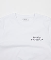 Saturdays NYC Miller Standard Chest T-Shirt - White thumbnail