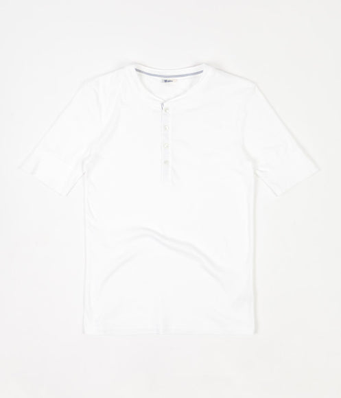 Schiesser Karl-Heinz Henley T-Shirt - White