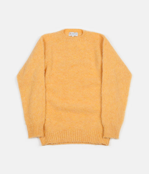 Shetland Woollen Co. Shaggy S Knit Crewneck Sweatshirt - Buttercup ...