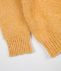 Shetland Woollen Co. Shaggy S Knit Crewneck Sweatshirt - Buttercup thumbnail