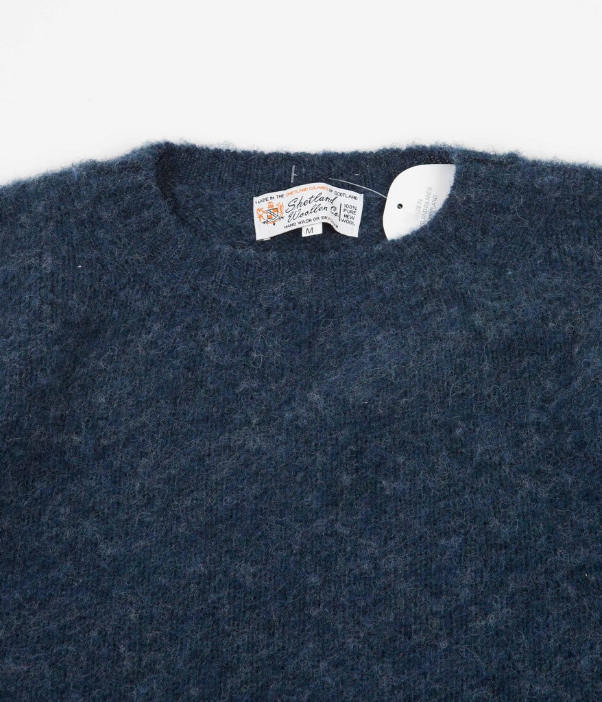 Shetland Woollen Co. Shaggy Crewneck Sweatshirt - Atlantic | Always in ...