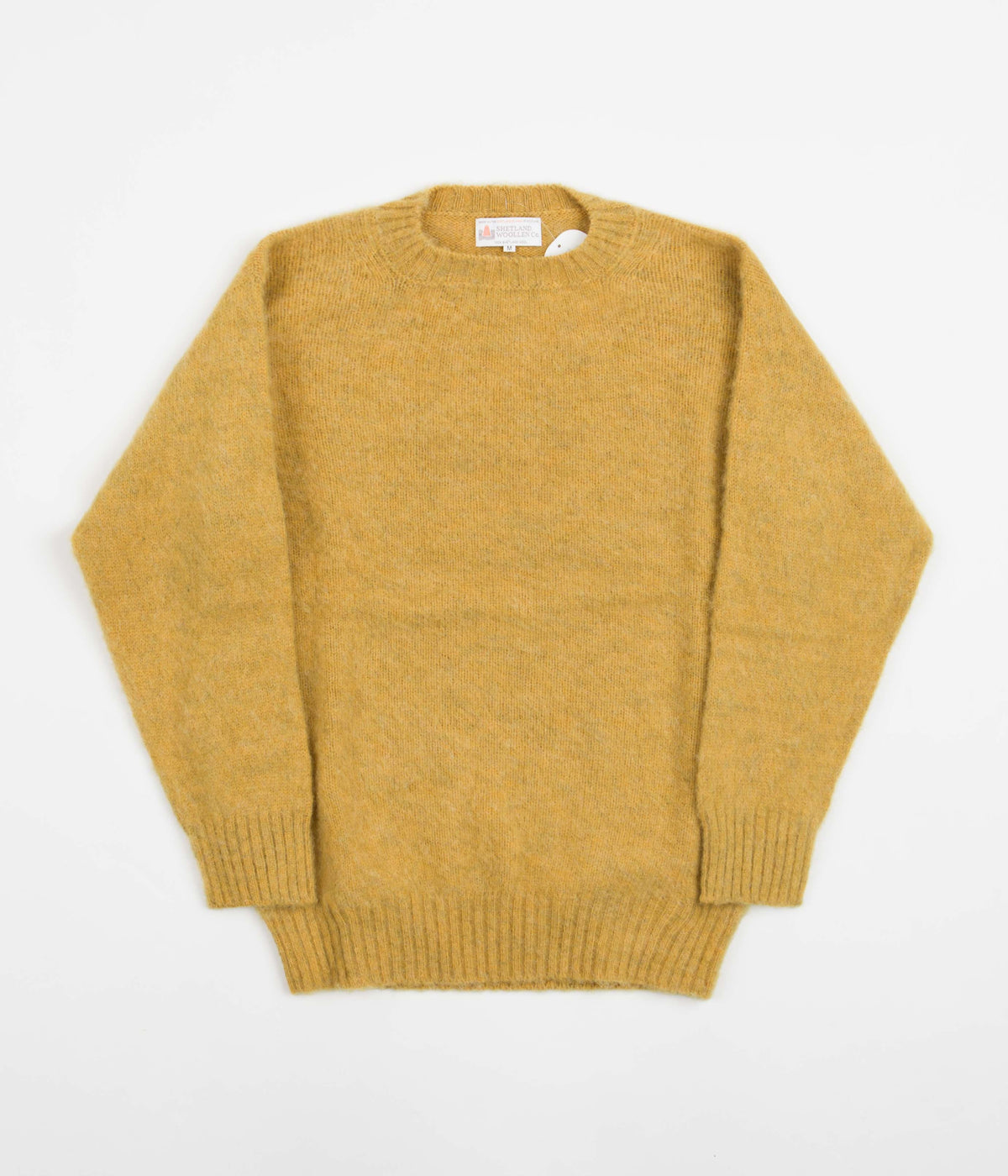 Shetland Woollen Co. Shaggy Crewneck Sweatshirt - Scotch Broom