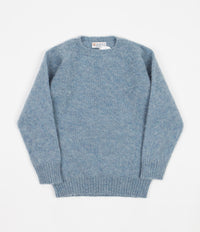 Shetland Woollen Co. Shaggy Crewneck Sweatshirt - Sky thumbnail