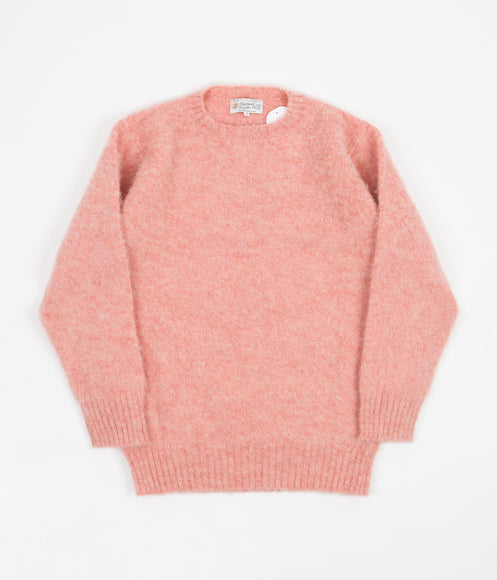 Shetland Woollen Co. Shaggy Crewneck Sweatshirt - Sunglow