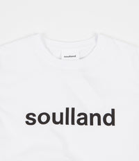 Soulland Chuck T-Shirt - White thumbnail