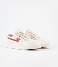 Stepney Workers Club Dellow S-Strike Canvas Shoes - Ecru / Red thumbnail