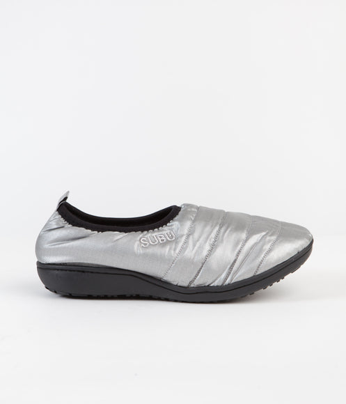 Subu Packable Sandals - Foil Silver