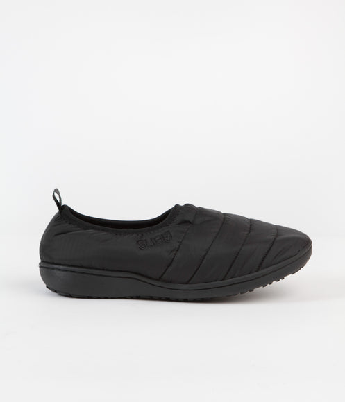 Subu Packable Sandals - Gloss Black