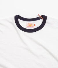 Sunray Sportswear La'ie T-Shirt - Off White / Dark Navy thumbnail