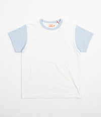 Sunray Sportswear La'ie T-Shirt - Off White / Duck Egg thumbnail