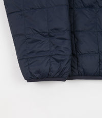 Taion Reversible Boa Fleece Down Jacket - Dark Navy / Beige thumbnail