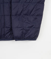 Taion Reversible Boa Fleece Down Jacket - Navy / Ivory thumbnail