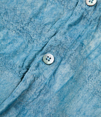 Tender Bound Hem Split Tail Shirt - Prussian Blue / Barber Stripe thumbnail