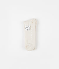 Tender Rib Calf Socks - Unborn Ecru Mohair thumbnail
