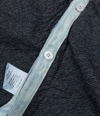 Tender Type 483 Tesseract Shirt - Rinsed Indigo Weft Lightweight Denim thumbnail