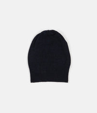 Tender Type 827 Drawn Knitted Hat - Rinsed Indigo Cotton thumbnail