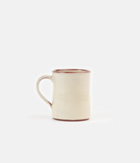 Tender Hand Thrown Natural Red Clay Coffee Mug - Clear Glaze thumbnail