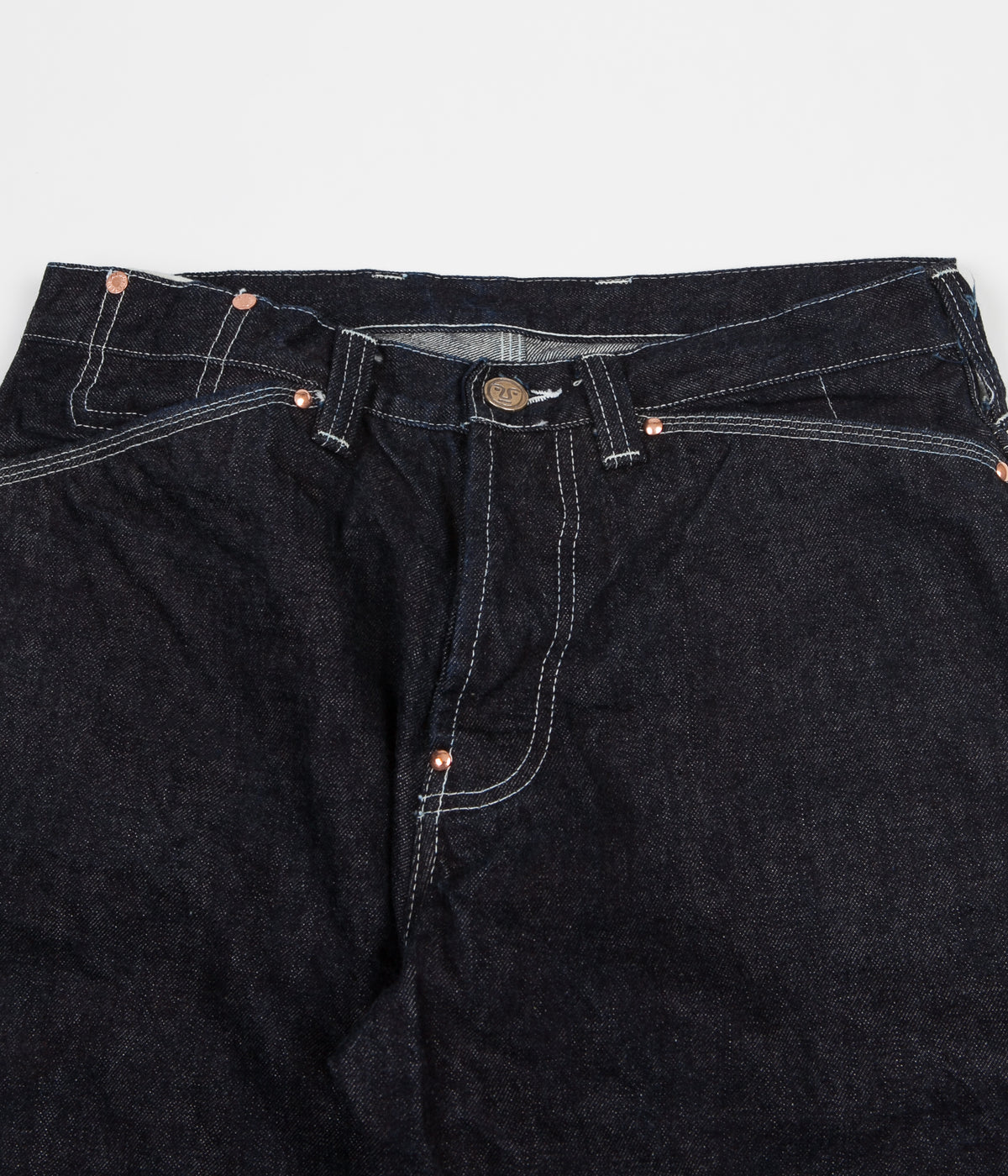 Tender Type 132 Wide Jeans - 16oz Selvage Denim Rinse Wash