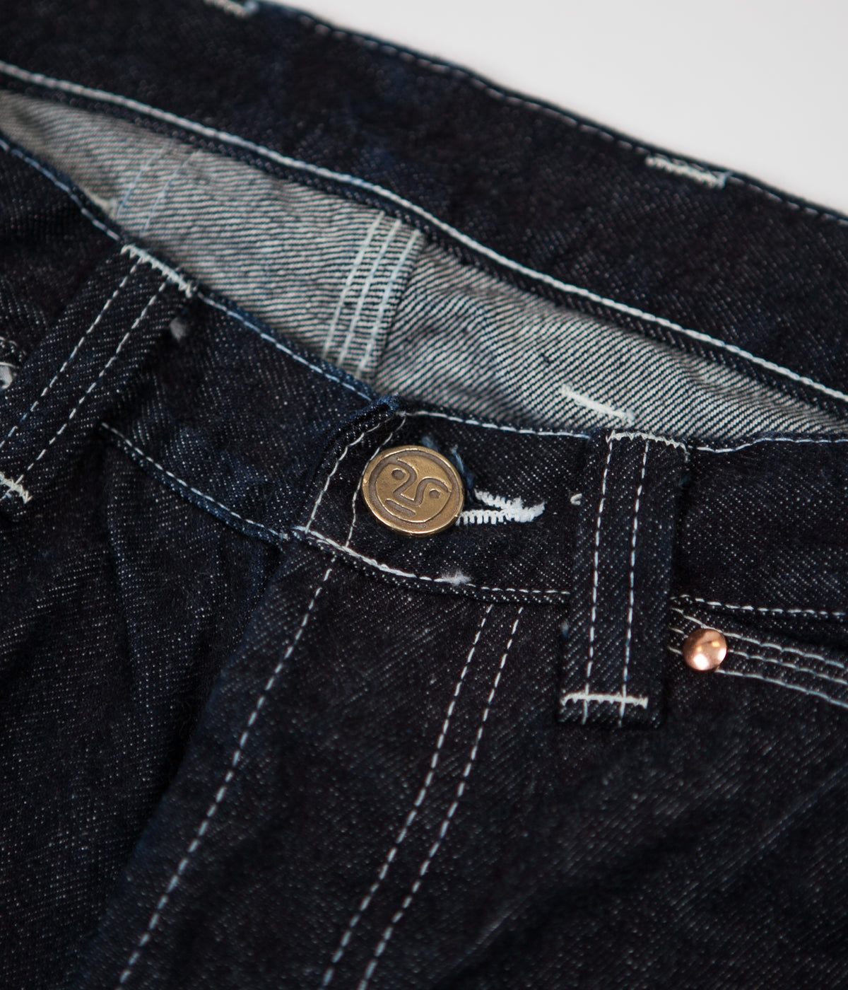 Tender Type 132 Wide Jeans - 16oz Selvage Denim Rinse Wash