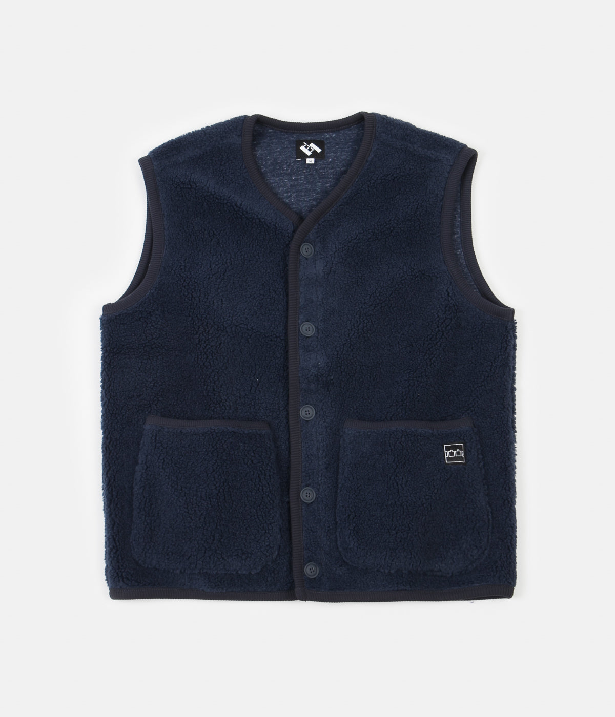 The Trilogy Tapes Gilet - Navy | Always in Colour