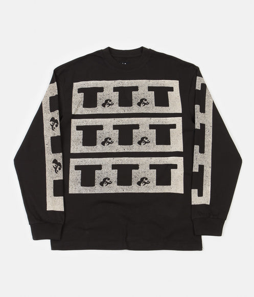 The Trilogy Tapes Long Sleeve T-Shirt - Black