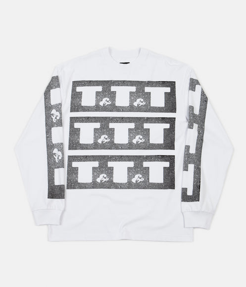 The Trilogy Tapes Long Sleeve T-Shirt - White
