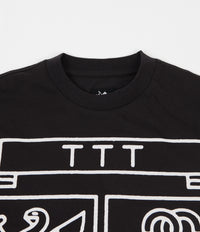 The Trilogy Tapes Shield Long Sleeve T-Shirt - Black thumbnail
