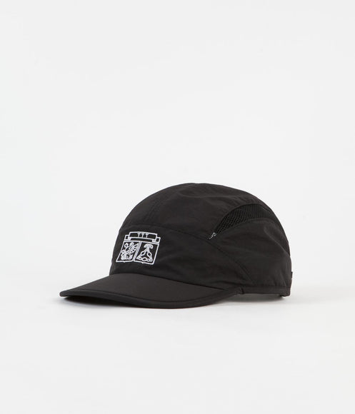 The Trilogy Tapes Shield Running Cap - Black
