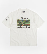 The Trilogy Tapes Space And Comfort T-Shirt - White thumbnail