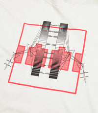The Trilogy Tapes Spectrum Block Filter T Long Sleeve T-Shirt - White thumbnail