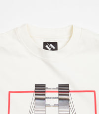 The Trilogy Tapes Spectrum Block Filter T Long Sleeve T-Shirt - White thumbnail