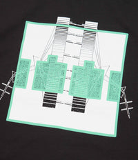 The Trilogy Tapes Spectrum Block Filter T-Shirt - Black thumbnail