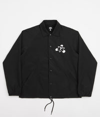 The Trilogy Tapes Three People Coach Jacket - Black thumbnail