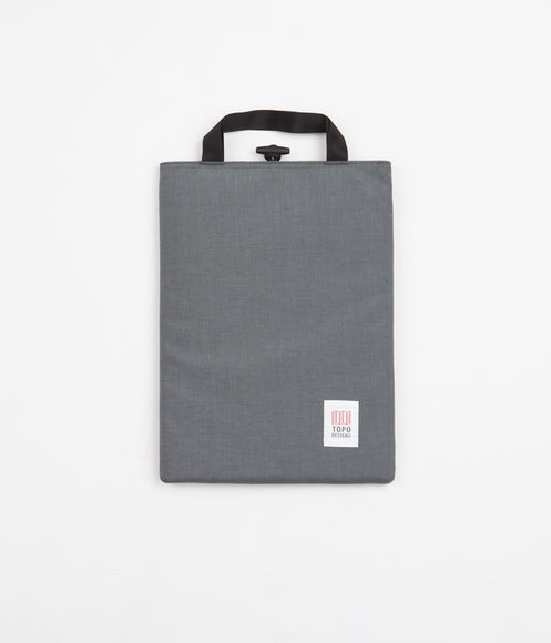 Topo Designs Laptop Sleeve - Charcoal / Charcoal
