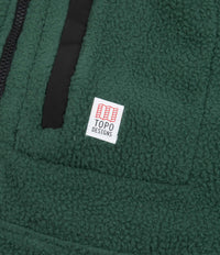 Topo Designs Mountain Pullover Fleece - Forest thumbnail