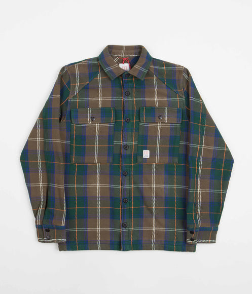 Topo Designs Mountain Shirt Jacket - Blue / Red Plaid