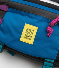Topo Designs Mountain Sling Bag - Black / Blue thumbnail