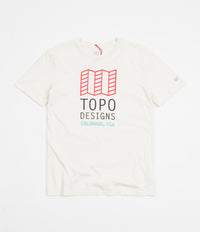 Topo Designs Original Logo T-Shirt - Natural thumbnail