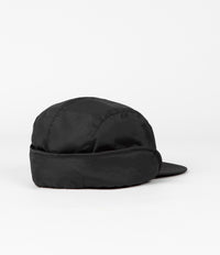 Topo Designs Puffer Cap - Black / Black thumbnail