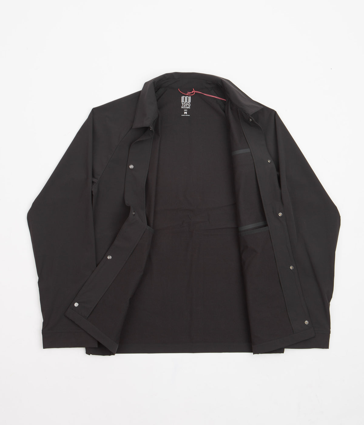 Topo Designs Tech Breaker Jacket Black Always in Colour