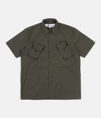 Uniform Bridge Canadian Short Sleeve Shirt - Green | Always in Colour