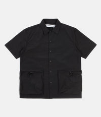 Uniform Bridge Two Pocket Short Sleeve Shirt - Black thumbnail