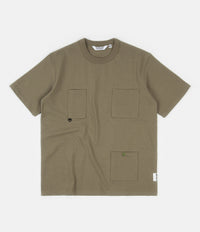 Uniform Bridge Utility Pocket T-Shirt - Sage Green thumbnail
