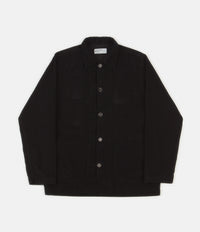 Universal Works Bakers Overshirt - Black thumbnail